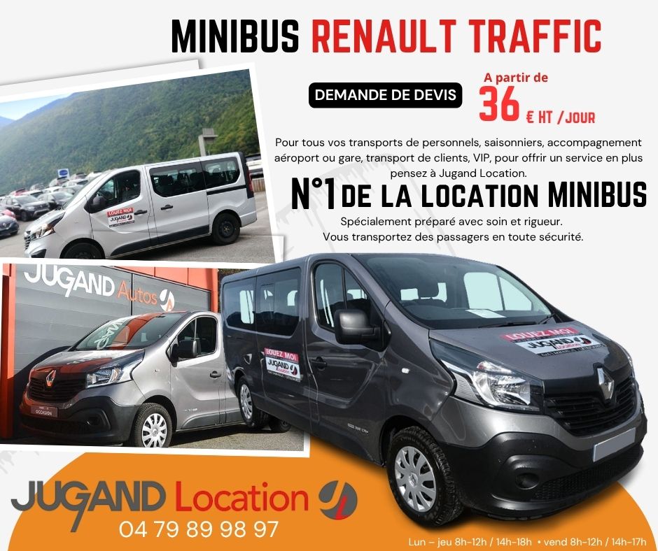 Location minibus renault